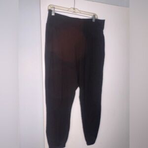 Vuori black Fabric pants. With pockets, XL